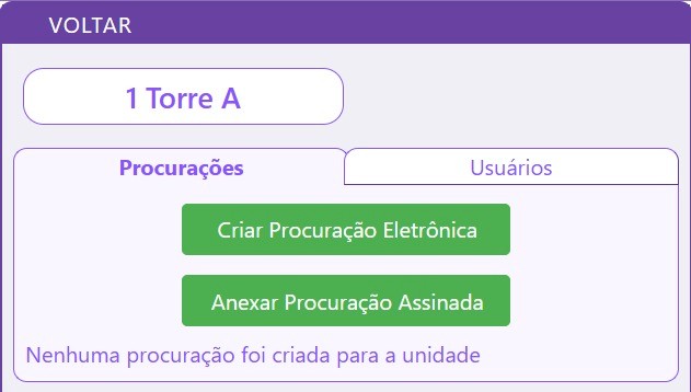 Fluxo de procuração eletrônica na plataforma VagaFlix